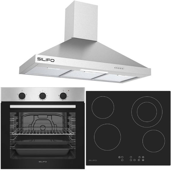 Σετ SILIFO SF6850BOI & SF6822HV5 & SF6618 Φούρνος 83lt