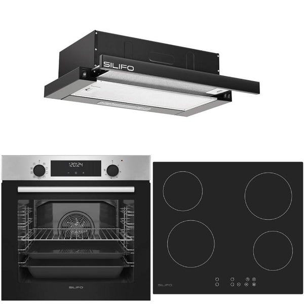 Σετ SILIFO SF6855BOI & SF6821HV4 & SF6665 Φούρνος 76lt