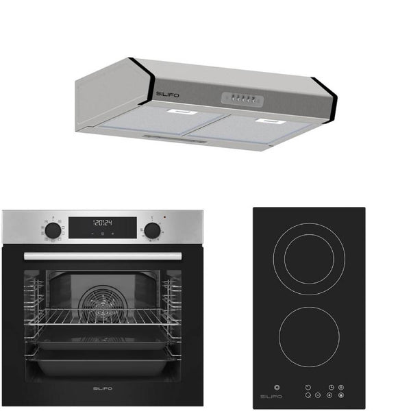 Σετ SILIFO SF6855BOI & SF6802HDV3 & SF6683 Φούρνος 76lt