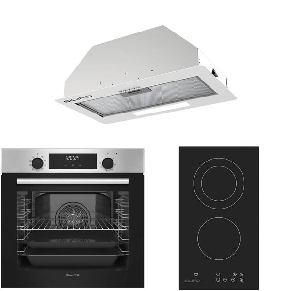 Σετ SILIFO SF6855BOI & SF6802HDV3 & SF6615 Φούρνος 76lt