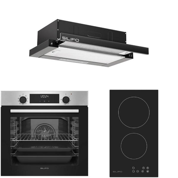 Σετ SILIFO SF6855BOI & SF6801HDV2 & SF6665 Φούρνος 76lt