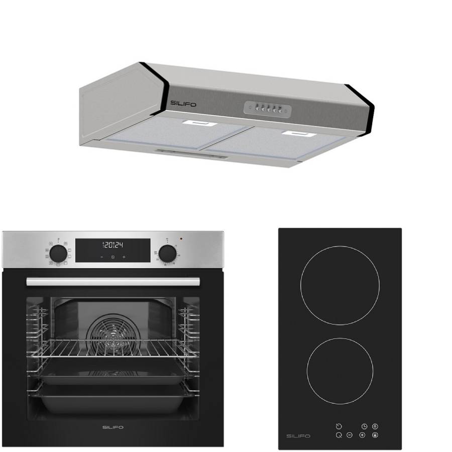 Σετ SILIFO SF6855BOI & SF6801HDV2 & SF6683 Φούρνος 76lt
