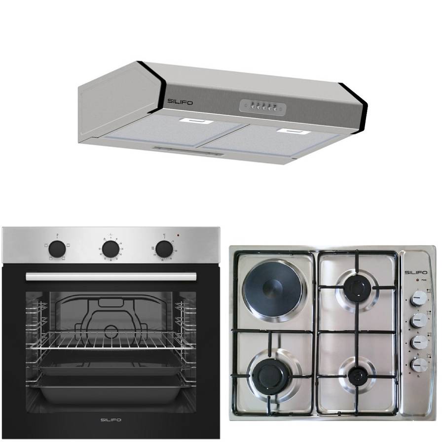 Σετ SILIFO SF6850BOI & SF6100 & SF6683 Φούρνος 83lt
