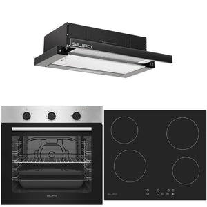 Σετ SILIFO SF6850BOI & SF6821HV4 & SF6665 Φούρνος 83lt