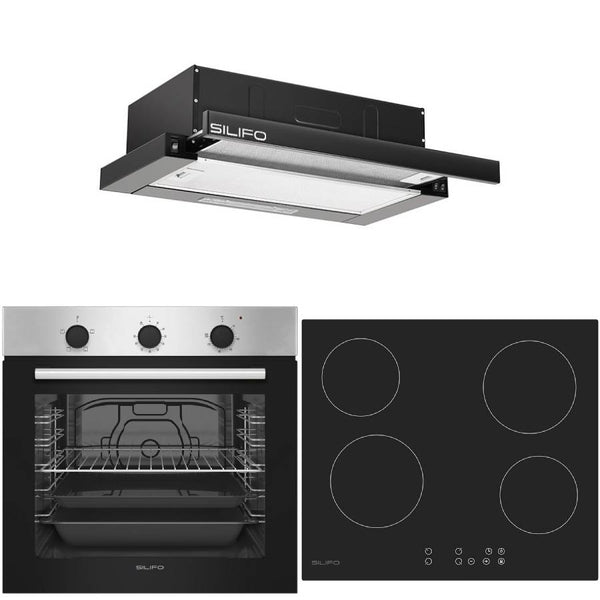Σετ SILIFO SF6850BOI & SF6821HV4 & SF6665 Φούρνος 83lt