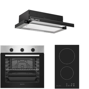 Σετ SILIFO SF6850BOI & SF6801HDV2 & SF6665 Φούρνος 83lt