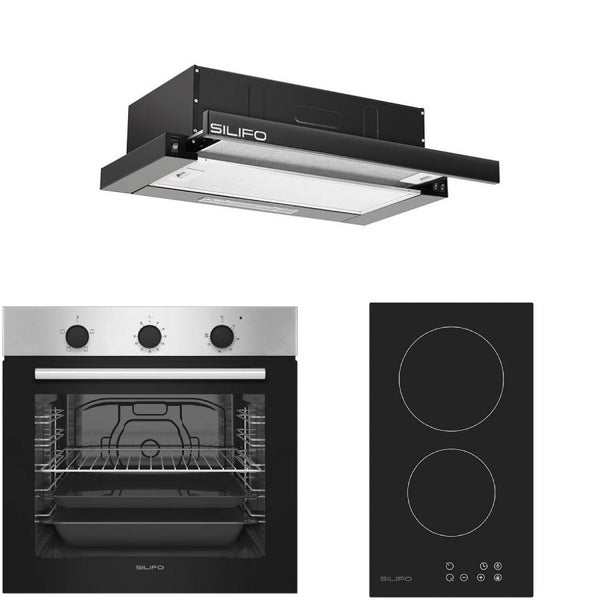Σετ SILIFO SF6850BOI & SF6801HDV2 & SF6665 Φούρνος 83lt