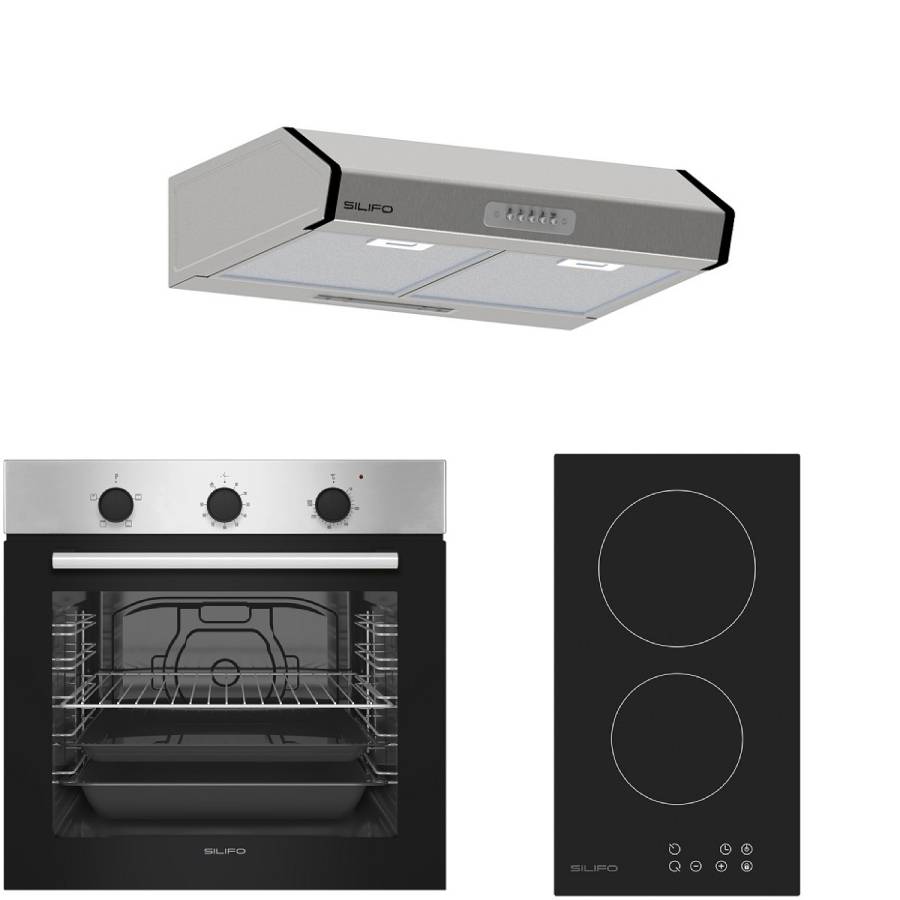 Σετ SILIFO SF6850BOI & SF6801HDV2 & SF6683 Φούρνος 83lt