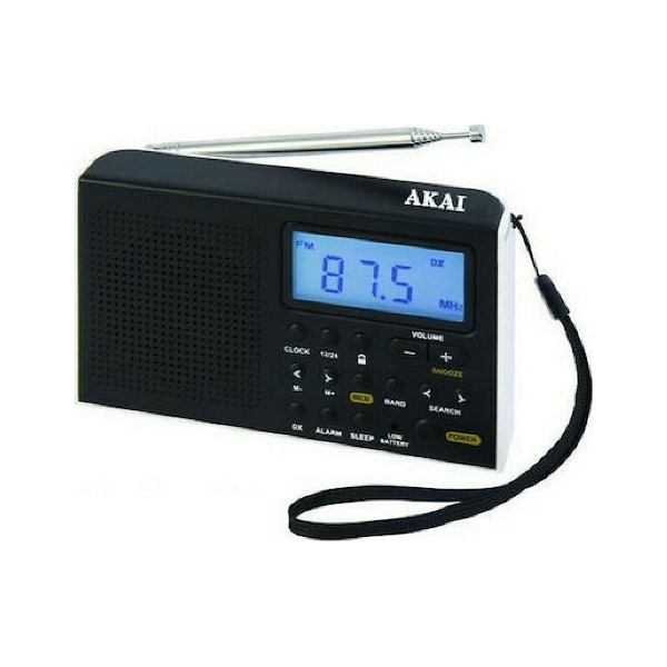 <h2>AKAI AWBR-305 ΡΑΔΙΟ ΜΑΥΡΟ</h2>
<div class="spec-details">
<h3>Χαρακτηριστικά</h3>
<dl>
 	<dt>Τύπος Ραδιοφώνου</dt>
 	<dd>Φορητό/Χειρός</dd>
</dl>
<dl>
 	<dt>Τύπος Δέκτη</dt>
 	<dd>Ψηφιακό</dd>
</dl>
<dl>
 	<dt>Υποστηριζόμενες Συχνότητες</dt>
 	<dd>AM</dd>
</dl>
<div class="tooltip-container        explanation-icon-container        light-theme                right" role="presentation"></div>
<dl>
 	<dt>Ειδικ