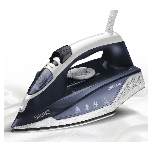 <h2>BRUNO BRN-0145 ΑΤΜΟΣΙΔΕΡΟ ΜΕ ΚΕΡΑΜΙΚΗ ΠΛΑΚΑ 2400W</h2>
<section class="one-column">
<h2>Διαθέτει ολοκληρωμένες λειτουργίες για κάθε περίσταση και ανάγκη:</h2>
<div class="body-text">
<ul>
 	<li>Λειτουργία Dry (χωρίς ατμό)</li>
 	<li>Λειτουργία Ψεκασμού</li>
 	<li>Λειτουργία Συνεχούς Ατμού</li>
 	<li>Λειτουργία Βολής Ατμού (για επίμονε
