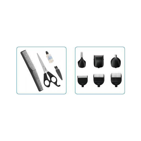 <h2>BRUNO DRY 6 BRN-0023 ΚΟΥΡΕΥΤΙΚΗ ΕΠΑΝΑΦΟΡΤΙΖΟΜΕΝΗ ΜΗΧΑΝΗ ΜΑΥΡΗ</h2>
Τεχνικά Χαρακτηριστικά:
<ul>
 	<li>Τροφοδοσία: 100-240V 50/60Hz.</li>
 	<li>Μπαταρίες: 1x 600mAh Li-ion.</li>
 	<li>Εξάρτημα ρύθμισης μήκους κοπής: 3-6-9mm.</li>
 	<li>Χρόνος λειτουργίας: ~90 λεπτά.</li>
 	<li>Χρόνος φόρτισης: ~1.5 - 2 ώρες.</li>
 	<li>Διαστάσεις: 166 x 38 x 40mm.</li>
