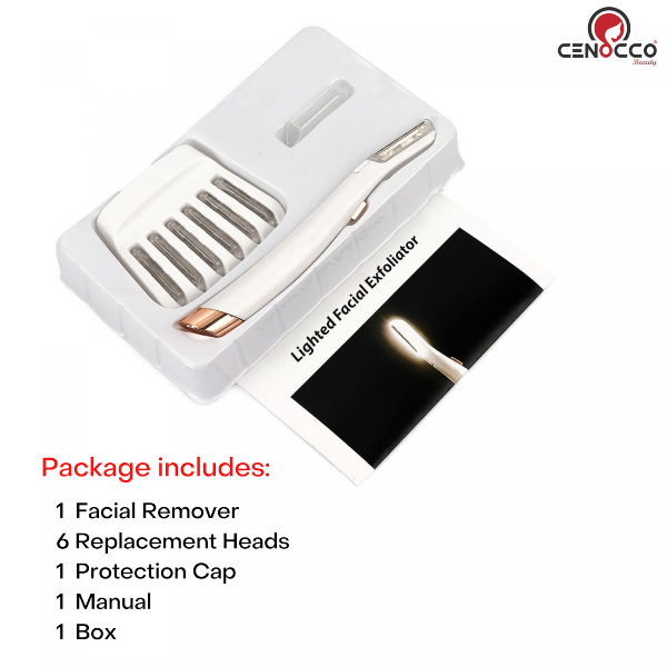 <h2>CENOCCO CC-9086 ΤΡΙΜΜΕΡ ΓΥΝΑΙΚΕΙΟ</h2>
<ul>
 	<li>Απαλλαγείτε από το ενοχλητικό χνούδι του προσώπου σας και κάντε ταυτόχρονα απολέπιση.</li>
 	<li>Αυξάνει την απορρόφηση των ενυδατικών κρεμών περιποίησης.</li>
 	<li>Αφαιρεί ρύπους και νεκρά κύτταρα.</li>
 	<li>Διευκολύνει την εφαρμογή του μακιγιάζ.</li>
 	<