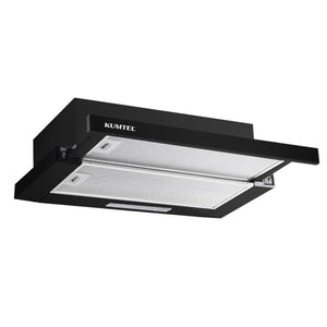 KUMTEL DS6-905A S Απορροφητήρας Συρόμενος 60cm Μαύρο