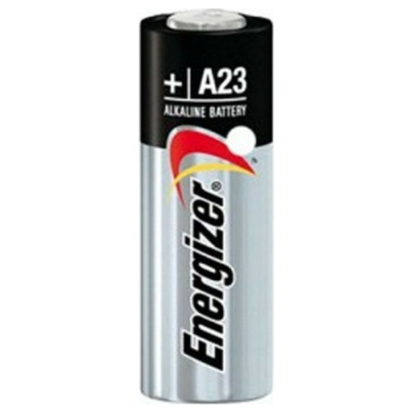 <h2>ENERGIZER A23 ΑΛΚΑΛΙΚΉ ΜΠΑΤΑΡΊΑ 12V 1ΤΜΧ</h2>
<h2 class="title section-title specs-section"><span class="content">Χαρακτηριστικά</span></h2>
<div class="specs-container content section">
<div class="spec-groups">
<div class="spec-details">
<dl>
 	<dt>Μέγεθος</dt>
 	<dd>A23</dd>
</dl>
<dl>
 	<dt>Voltage</dt>
 	<dd>12 V</dd>
</dl>
<dl>
 	<dt>Συσκευασία</dt>
 	<dd>1 τμχ</dd>
</dl>
</div>
</div>
</div><div>

Αλκαλική μπαταρία A23 της En