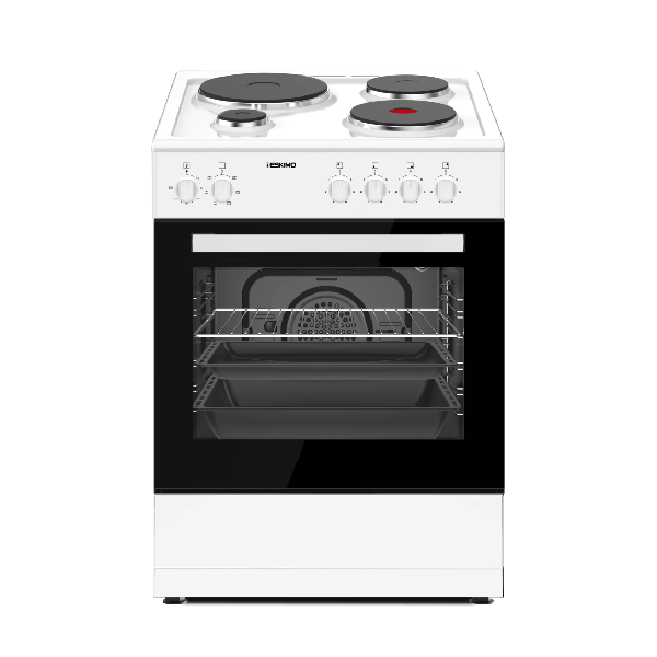 <h2>ESKIMO ES EM5070 W ΚΟΥΖΙΝΑ 60LT ΜΕ ΕΜΑΓΙΕ ΕΣΤΙΕΣ Π60ΕΚ. ΛΕΥΚΗ</h2>
<h3>Χαρακτηριστικά</h3>
<strong>Λειτουργία υδρόλυσης:</strong> καθαρισμός φούρνου με ατμό
<strong>Αεριζόμενη πόρτα φούρνου</strong> με διπλό αφαιρούμενο κρύσταλλο
<strong>Συρμάτινοι οδηγοί σχαρών</strong>
<table class="table table-hover table-bordered aaa">
<tbody>
<tr class="has-tran