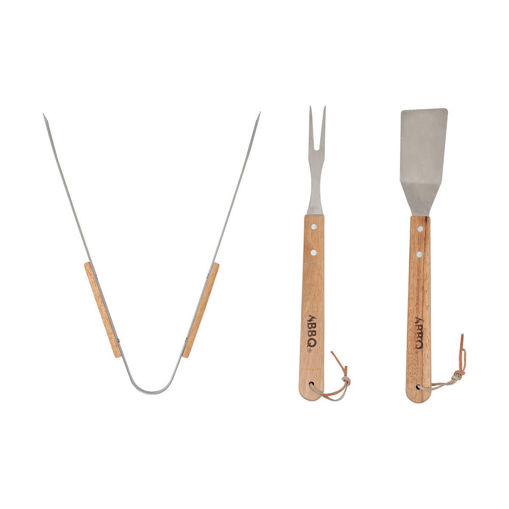 <h2>ESTIA 05-9496 ΣΕΤ ΕΡΓΑΛΕΙΑ ΓΙΑ BARBEQUE 3ΤΜΧ</h2>
ΧΑΡΑΚΤΗΡΙΣΤΙΚΑ
ΟΓΚΟΜΕΤΡΙΚΑ ΣΤΟΙΧΕΙΑ
ΧΑΡΑΚΤΗΡΙΣΤΙΚΑ
<table>
<tbody>
<tr>
<td>Τύπος</td>
<td>Σετ εργαλεία μπάρμπεκιου</td>
</tr>
<tr>
<td>Διαθέτει</td>
<td>3 τεμάχια</td>
</tr>
</tbody>
</table>
ΟΓΚΟΜΕΤΡΙΚΑ ΣΤΟΙΧΕΙΑ
<h2>Ογκομετρικά τεμαχίου</h2>
<table>
<tbody>
<tr>
<td>Μήκος τεμαχίου (cm)</td>
<td>34