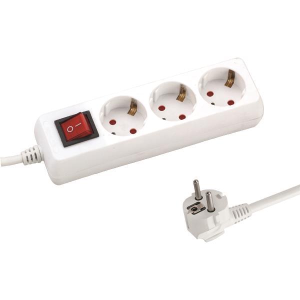<h2>EUROLAMP 147-62211 ΠΟΛΥΠΡΙΖΟ 3 ΘΕΣΕΩΝ 1.5m</h2>
<ul class="properties">
 	<li><span class="property_lbl">Χρώμα Προϊόντος:</span><span class="property_val">Λευκό/ White</span></li>
 	<li><span class="property_lbl">Μήκος Καλωδίου:</span><span class="property_val">1