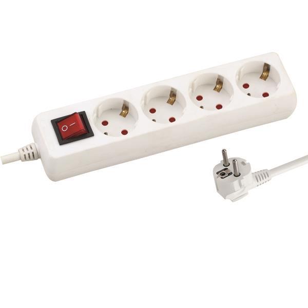 <h2>EUROLAMP 147-62231 ΠΟΛΥΠΡΙΖΟ 4 ΘΕΣΕΩΝ 3Μ</h2>
<ul class="properties">
 	<li><span class="property_lbl">Χρώμα Προϊόντος:</span><span class="property_val">Λευκό/ White</span></li>
 	<li><span class="property_lbl">Μήκος Καλωδίου:</span><span class="property_val">3m</span></li>
 	<li><span class="property_lbl">Διατομή Καλωδίου:</span><span class="property_val">3x1