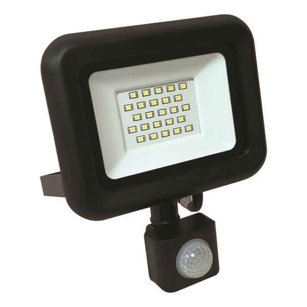 <h2>EUROLAMP 147-69633 ΠΡΟΒΟΛΕΑΣ LED 20W 6500K ΜΕ ΑΝΙΧΝΕΥΤΗ ΚΙΝΗΣΗΣ ΜΑΥΡΟΣ</h2>
<strong>Δυνατότητες</strong>

Έχει συνολική ισχύ στα 20 Watt και μπορεί να καλύψει τις ανάγκες φωτισμού μίας περιοχής 10 έως 20 τετραγωνικών μέτρων. Είναι κατάλληλος για φωτισμό μικρών εξωτερικών χώρων