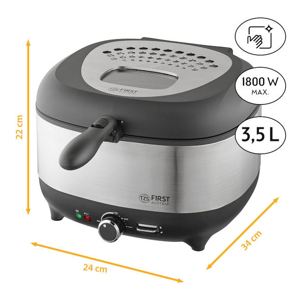 <div class="spec-details">
<h3>Γενικά</h3>
<dl>
 	<dt>Ισχύς</dt>
 	<dd>1800 W</dd>
</dl>
<dl>
 	<dt>Χωρητικότητα</dt>
 	<dd>3