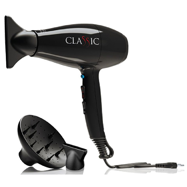 <h2>GA.MA CLASSIC SH2510 ΣΕΣΟΥΑΡ ΕΠΑΓΓΕΛΜΑΤΙΚΟ ΜΕ ΦΥΣΟΥΝΑ 2200W ΜΑΥΡΟ</h2>
Επαγγελματικό πιστολάκι μαλλιών της GA.MA