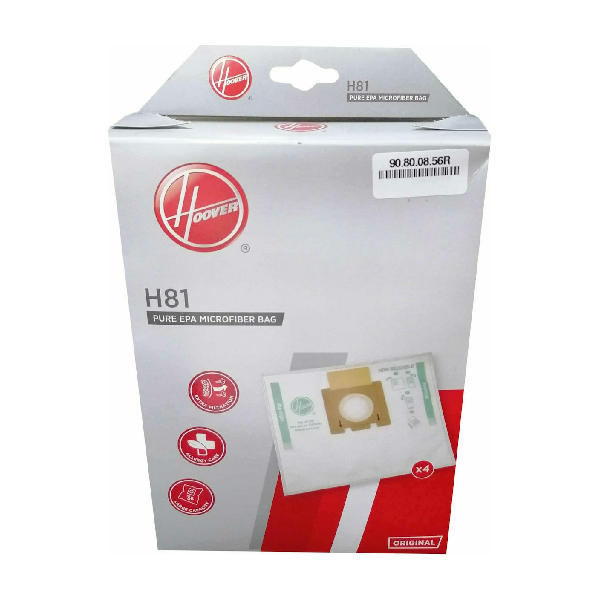 <h2>HOOVER TELIOS EXTRA H81 ΣΑΚΟΥΛΕΣ ΣΚΟΥΠΑΣ 4ΤΜΧ</h2>
Η σακούλα αποτελεί ένα σημαντικό μέρος του συστήματος της σκούπας μέσα από το οποίο διέρχονται τα μικροσωματίδια και σκουπίδια