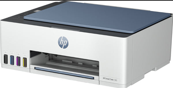 <h2>HP SMART TANK 585 ΕΓΧΡΩΜΟ ΠΟΛΥΜΗΧΑΝΗΜΑ INKJET ΜΕ WIFI ΚΑΙ MOBILE PRINT</h2>
Ο HP Smart Tank 585 είναι ένας εκτυπωτής όλα-σε-ένα που επαναστατίζει την εκτύπωση με το καινοτόμο σύστημα δοχείων μελανιού του. Είναι ιδανικός για εκτύπωση στο σπίτι ή στο γραφείο