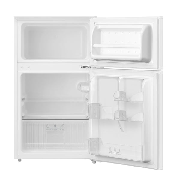 KUMTEL HTMF-90EW Ψυγείο Δίπορτο Λευκό 85x47x50.5