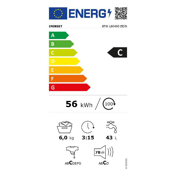 <h2>Με μια ματιά</h2>
<div class="specs-container content section">
<div class="sku-description">
<div class="rich-components"><section class="one-column">
<div class="body-text">

Κάνε το πλύσιμο πιο έξυπνο και αποδοτικό με το πλυντήριο της Indesit!

✔ Με την επιλογή <strong>Extra Wash</strong>
