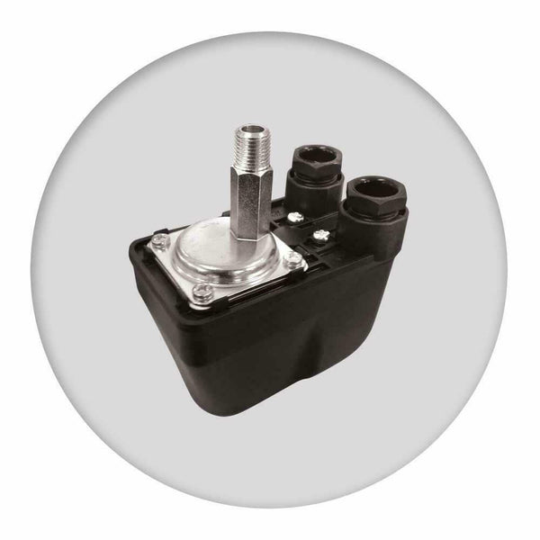 <h2>ITALTECNICA 107110 ΠΙΕΖΟΣΤΑΤΗΣ RM/5 ΑΡΣΕΝΙΚΟΣ</h2><strong>Τύπoς</strong> : PM5

<strong>Τάση</strong> (Volt) : 220 Volt/50 Hz

<strong>Πίεση</strong> <strong>Max (Bar)</strong> : 6

<strong>Έξοδος</strong> : ΑΡΣΕΝΙΚΟΣ

<strong>Στόμιο (inch)</strong> : 1/4’’