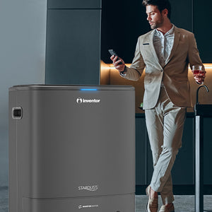 <h2>INVENTOR STARDUST SD-IONINV-20LT ΑΦΥΓΡΑΝΤΗΡΑΣ ΜΕ ΣΥΜΠΙΕΣΤΗ ΙΟΝΙΣΤΗ ΚΑΙ WI-FI 20LT</h2>
<h2>Ο 1ος με Inverter Μοτέρ στον Ανεμιστήρα</h2>
Ο Stardust έρχεται να αλλάξει τα δεδομένα στην ατμόσφαιρα του σπιτιού σας