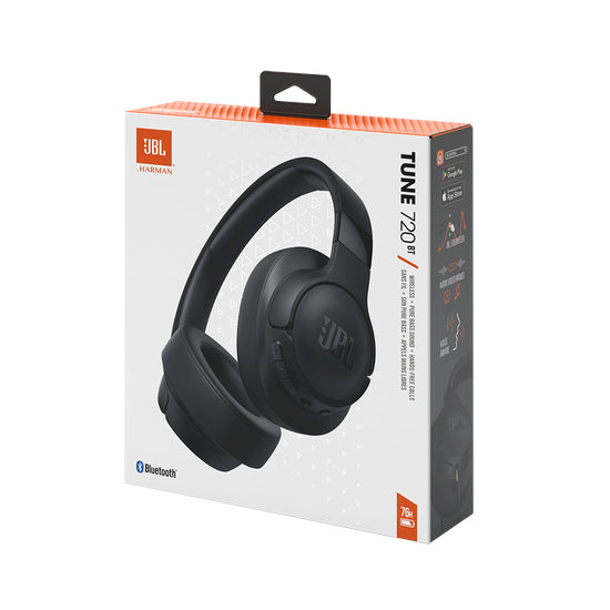 <h2>JBL TUNE 720BT ΑΚΟΥΣΤΙΚΑ ΑΣΥΡΜΑΤΑ / ΕΝΣΥΡΜΑΤΑ OVER EAR ΜΕ 76 ΩΡΕΣ ΛΕΙΤΟΥΡΓΙΑΣ ΜΑΥΡΑ</h2><p>Τα ακουστικά <strong>JBL Tune 720BT </strong>απευθύνονται σε όσους ψάχνουν ακουστικά με ασύρματη σύνδεση Bluetooth και καλή ποιότητα ήχου σε ανταγωνιστική τιμή. Διαθέτουν μια σειρά από χαρακτηριστικά όπως μαλακά μαξιλ