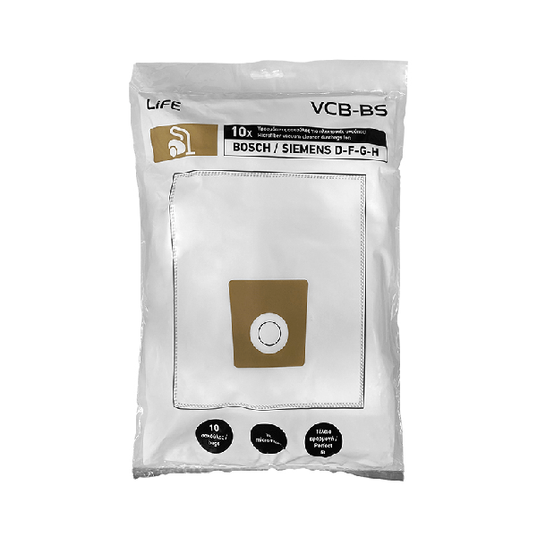 <h2>LIFE VCB-BS ΣΑΚΟΥΛΕΣ ΣΚΟΥΠΑΣ 10ΤΜΧ ΣΥΜΒΑΤΗ ΜΕ ΣΚΟΥΠΑ BOSCH</h2><h2 class="title section-title specs-section"><span class="content">Χαρακτηριστικά</span></h2>
<div class="specs-container content section">
<div class="spec-groups">
<div class="spec-details">
<dl>
 	<dt>Συμβατότητα</dt>
 	<dd>Bosch