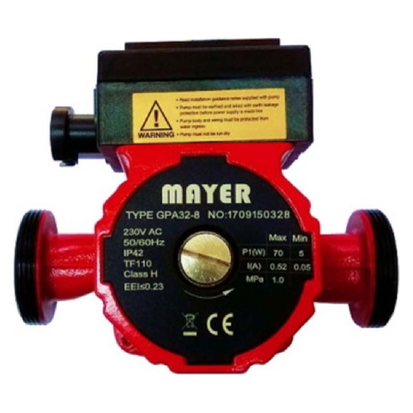 <h2>MAYER GPA 25-6 ΗΛΕΚΤΡΟΝΙΚΟΣ ΚΥΚΛΟΦΟΡΗΤΗΣ 1""</h2>
<h2 class="title section-title specs-section"><span class="content">Χαρακτηριστικά</span></h2>
<div class="specs-container content section">
<div class="spec-groups">
<div class="spec-details">
<dl>
 	<dt>Ηλεκτρονικός</dt>
 	<dd>Όχι</dd>
</dl>
<div class="tooltip-container explanation-icon-container light-theme right" role="presentation"></div>
<dl>
 	<dt>Εφαρμογή</dt>
 	<dd>Θέρμανση