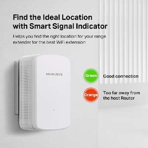 <h2>MERCUSYS ME10 WIFI RANGE EXTENDER 300Mbps</h2>
Εξαλείψτε τις νεκρές ζώνες WiFi. Ενισχύει άψογα τα σήματα WiFi σε περιοχές που προηγουμένως δεν ήταν προσβάσιμες ή δύσκολα καλωδιωμένες. 300 Mbps Καθημερινά WiFi. Απολαύστε ένα γρήγορο και σταθερό εκτεταμένο WiFi οπουδήποτε έως και 300 Mbps