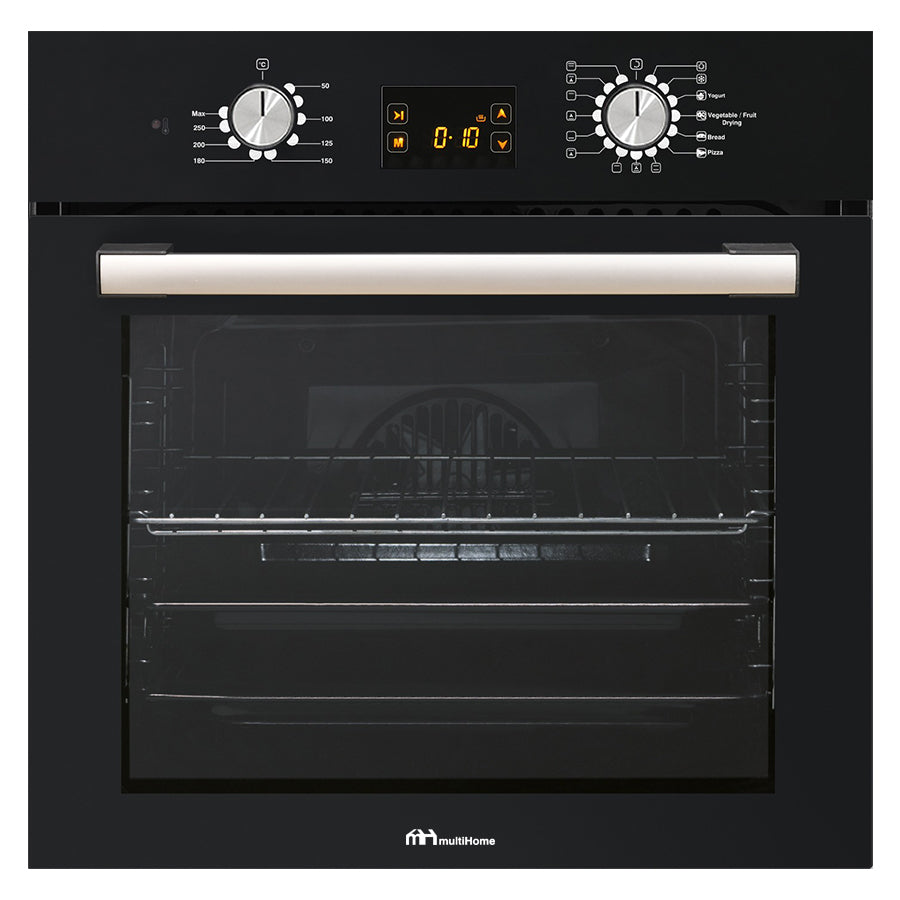 MULTIHOME MH-6060 Φούρνος άνω Πάγκου 65lt Μαύρος
