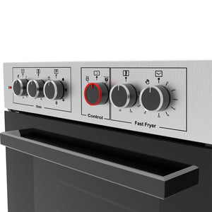 MULTIHOME MH-6095 Φούρνος άνω Πάγκου FastFryer 65lt Inox