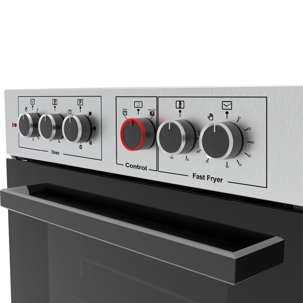 MULTIHOME MH-6095 Φούρνος άνω Πάγκου FastFryer 65lt Inox