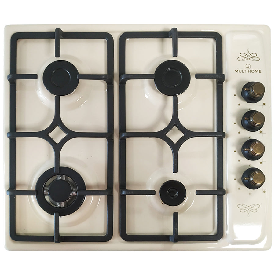 MULTIHOME MH-6103 Εστία Υγραερίου 60cm Μπεζ
