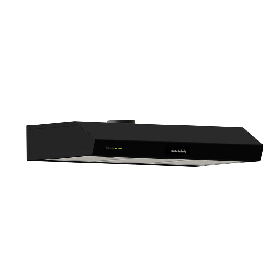 MULTIHOME MH-6685 Απορροφητήρας Ελεύθερος 90cm Μαύρο 2 Μοτέρ