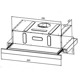 <h2>MUHLER AMK-400 ΑΠΟΡΡΟΦΗΤΗΡΑΣ ΣΥΡΟΜΕΝΟΣ INOX 60cm</h2>
<h2>Τεχνικά Χαρακτηριστικά</h2>
<div class="body-text">
<ul>
 	<li>Πλάτος: 60 εκ.</li>
 	<li>Απορροφητικότητα: 450 m³/h</li>
 	<li>Φίλτρα: 2 Αλουμινίου</li>
 	<li>Λάμπες: 1 LED</li>
 	<li>Θόρυβος λειτουργίας: 72 dB</li>
 	<li>3 επίπεδα</li>
 	<li>Διάμετρος αεραγωγού: 12 εκ.</li>
 	<li>Inox</li>
</ul>
</div>Βασικ