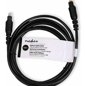 <h2>NEDIS CAGT25000BK20 OPTICAL AUDIO CABLE</h2>
<h2 class="title section-title specs-section"><span class="content">Χαρακτηριστικά</span></h2>
<div class="specs-container content section">
<div class="spec-groups">
<div class="spec-details">
<dl>
 	<dt>Ακροδέκτης Α</dt>
 	<dd>TOS male</dd>
</dl>
<dl>
 	<dt>Ακροδέκτης B</dt>
 	<dd>TOS male</dd>
</dl>
<dl>
 	<dt>Μήκος</dt>
 	<dd>2 m</dd>
</dl>
<dl>
 	<dt>Χρώμα</dt>
 	<dd>Μαύρο</dd>
</dl>
<dl>
 	<dt>Επίχρ