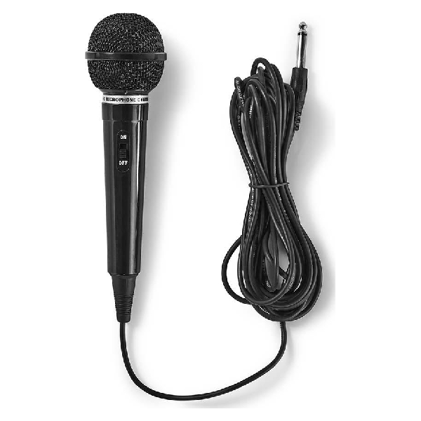<h2>NEDIS MPWD01BK MIC WIRED</h2>
<div class="spec-details">
<h3>Τεχνικά Χαρακτηριστικά</h3>
<dl>
 	<dt>Τρόπος Λειτουργίας</dt>
 	<dd>Δυναμικό</dd>
</dl>
<dl>
 	<dt>Τύπος (Κατευθυντικότητα)</dt>
 	<dd>Cardioid</dd>
</dl>
<dl>
 	<dt>Συχνότητα</dt>
 	<dd>80 - 12000 Hz</dd>
</dl>
<dl>
 	<dt>Αντίσταση</dt>
 	<dd>600 ohm</dd>
</dl>
<dl>
 	<dt>Signal-to-Noise Ratio (SNR)</dt>
 	<dd>75 dB</dd>
</dl>
<dl>
 	<dt>Συνδεσιμότ