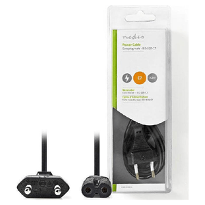 <dl>
 	<dt>
<h2>NEDIS PCGB11040BK20 8 POWER CABLE</h2>
</dt>
 	<dt>Είδος</dt>
 	<dd>Euro</dd>
</dl>
<dl>
 	<dt>Ακροδέκτης Α</dt>
 	<dd>Euro</dd>
</dl>
<dl>
 	<dt>Ακροδέκτης B</dt>
 	<dd>IEC C7</dd>
</dl>
<dl>
 	<dt>RGB</dt>
 	<dd>Όχι</dd>
</dl>
<dl>
 	<dt>Μήκος</dt>
 	<dd>2 m</dd>
</dl>
<dl>
 	<dt>Χρώμα</dt>
 	<dd>Μαύρο</dd>
</dl>Καλώδιο τροφοδοσίας Euro - 8-Shaped (οχταράκι)