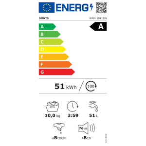 <h2>OMNYS WNM-10415IN ΠΛΥΝΤΗΡΙΟ ΡΟΥΧΩΝ 10KG ΜΕ ΑΤΜΟ 1400 ΣΤΡΟΦΩΝ</h2>
<div class="spec-details">
<h3>Χαρακτηριστικά</h3>
<dl>
 	<dt>Τύπος</dt>
 	<dd>Εμπρόσθιας Φόρτωσης</dd>
</dl>
<div class="tooltip-container explanation-icon-container light-theme right" role="presentation"></div>
<dl>
 	<dt>Τοποθέτηση</dt>
 	<dd>Ελεύθερο</dd>
</dl>
<div class="tooltip-container explanation-icon-container light-theme right" role="presentatio