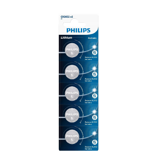 <h2>PHILIPS CR2032P52 ΜΠΑΤΑΡΙΑ ΛΙΘΙΟΥ 3V 5ΤΜΧ</h2>
<ul>
 	<li>Αξιόπιστη μακροχρόνια απόδοση.</li>
 	<li>Στην παραγωγή χρησιμοποιείται εξαιρετική τεχνολογία για τη διασφάλιση αξιόπιστης και μακροχρόνιας απόδοσης.</li>
 	<li>Τεχνολογία λιθίου