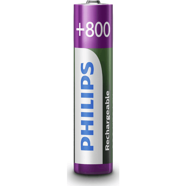 <h2>PHILIPS R03B2A80 ΜΠΑΤΑΡΙΑ ΕΠΑΝΑΦΟΡΤΙΖΟΜΕΝΗ AAA 800mah 2ΤΜΧ</h2>
<h2 class="title section-title specs-section"><span class="content">Χαρακτηριστικά</span></h2>
<div class="specs-container content section">
<div class="spec-groups">
<div class="spec-details">
<dl>
 	<dt>Χωρητικότητα</dt>
 	<dd>800 mAh</dd>
</dl>
<div class="tooltip-container explanation-icon-container light-theme right" role="presentation"></div>
<dl>
 	<dt>Μέγεθος</dt>
 	<dd>AAA