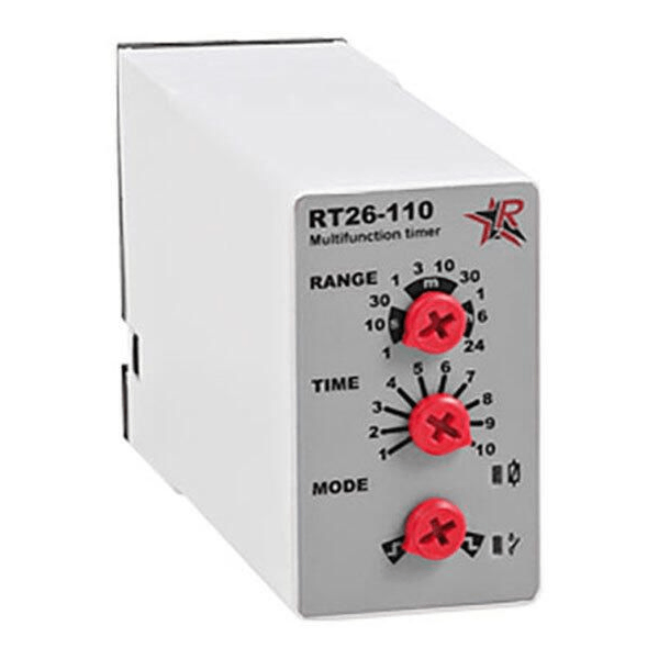 <h2>RINGEL ΧΡΟΝΙΚΟ ΡΕΛΕ RT26-100A 230VAC - 24DC DELAY ON</h2>ΠΟΛΥΧ/ΚΟ RT26-100A-110 230VAC & 24VAC-DC DELAY ON