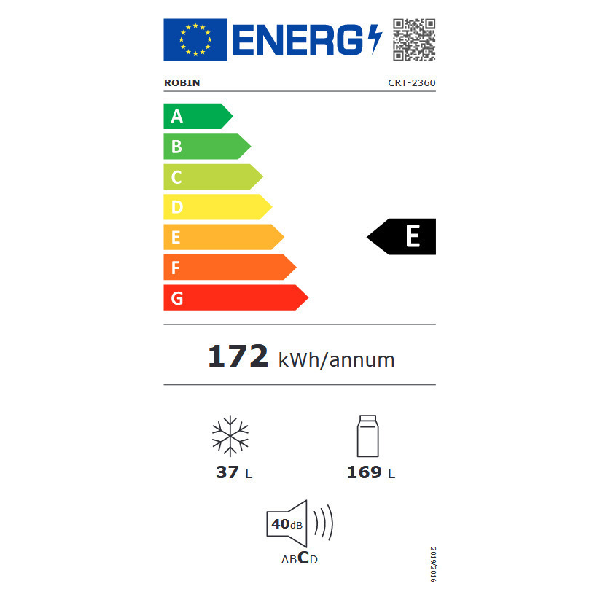<h2>ROBIN CRT-2360 ΨΥΓΕΙΟ ΔΙΠΟΡΤΟ 206LT Υ143XΠ54.5XΒ55.5ΕΚ. ΛΕΥΚΟ</h2>
<section class="one-column">
<h2>Στατικός τύπος ψύξης</h2>
<div class="body-text">

Λειτουργεί με στατική ψύξη που είναι και ο πιο κοινός τρόπος ψύξης. Η στατική ψύξη <b>προσφέρει ομοιόμορφη ψύξη με υψηλά ποσοστά υγρασίας</b>