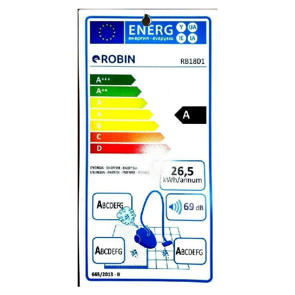 <h2>ROBIN RB-1801 ΗΛΕΚΤΡΙΚΗ ΣΚΟΥΠΑ 700W ΜΕ ΣΑΚΟΥΛΑ 3LT ΓΚΡΙ</h2>
<strong>Μεταλλικός τηλεσκοπικός σωλήνας</strong>

<strong>Λαβή με ρύθμιση εισαγωγής αέρα</strong>

<strong>Μεγάλο ρυθμιζόμενο τροχήλατο πέλμα:</strong> για χαλιά και δάπεδο 4Α

<strong>2 επιπλέον εξαρτήματα:</strong> βούρτσα για ξεσκόνισμα & μυτερό ρύγχος